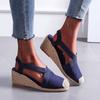 Scarpe Taglie Forti da Donna 36-43 Moda Estiva Zeppe Piattaforma da Donna Sandali Comodi Antiscivolo Calzature Casual da Spiaggia