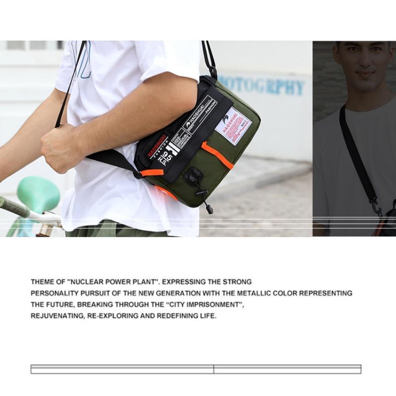 Herren Umhängetasche Sport Casual Outdoor Wasserdicht Nylon Trend Reisetasche Umhängetasche Große Kapazität