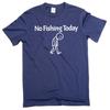 Men's Funny Fishing T-shirt Humorous Novelty Graphic Fisherman Hobby Tees