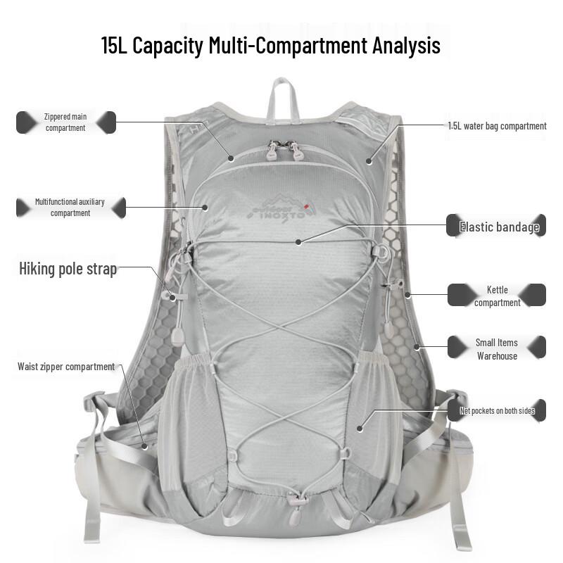 

INOXTO 607 Outdoor Sports Backpack 15-22L