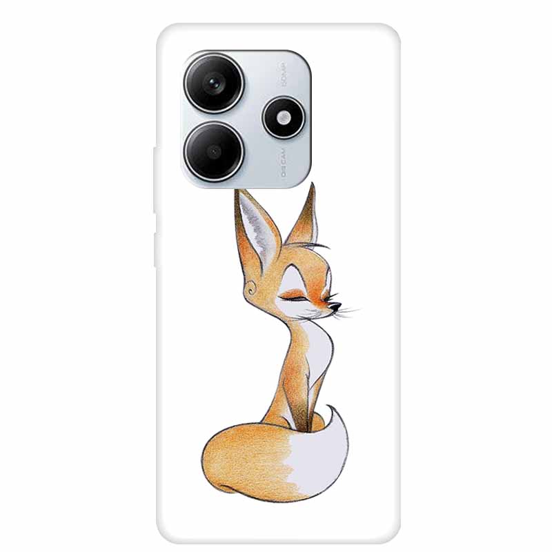 For Redmi Note 14 5G 2025 Phone Case Clear Transparent Edge TPU Silicone Soft Back Cover Case For Redmi Note 14 Case Coque Funda