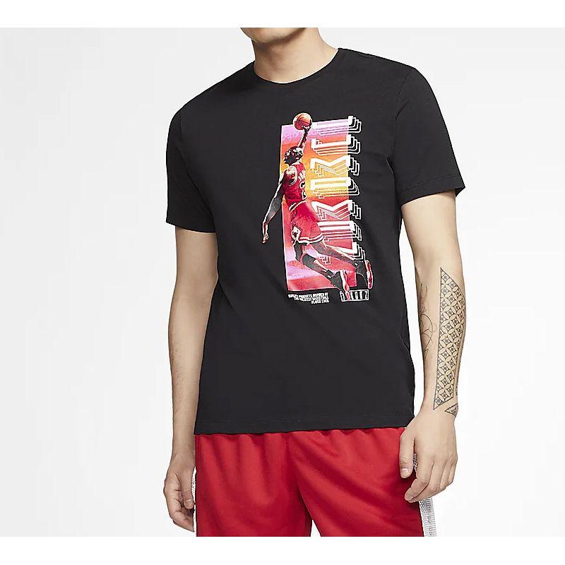 Jordan Legacy AJ11 Print Short Sleeve T-Shirt Men Tops Black CW0860-010