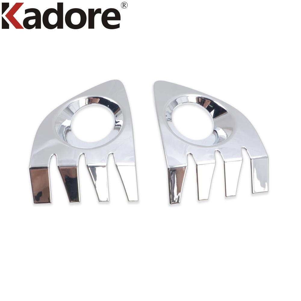 Front Fog Light Lamp Cover Trim For Toyota Corolla Cross    2022 2023 Chrome Foglight Frame Trims Car