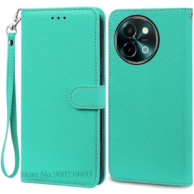 For Vivo Y38 5G Case Silicone Wallet Leather Flip Case For Vivo Y38 5G Case Soft Wallet Book Cover Housing Coque Fundas