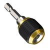 Hex Shank Quick-Release Drill Adapter with Self-Locking Socket 