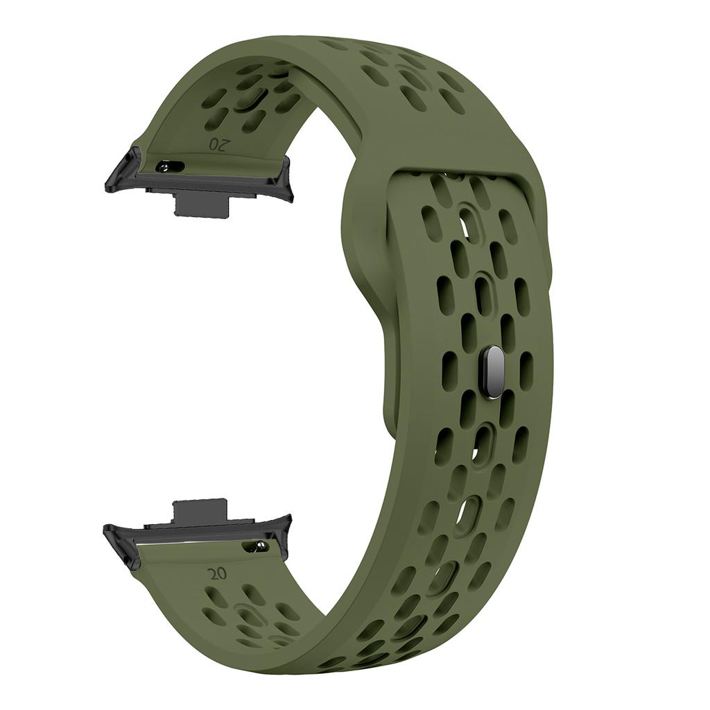 Sport Silikon Ersatzarmband für Xiaomi Mi Band 9 Pro/8 Pro Weiches Atmungsaktives Armband für Redmi Watch 6/5/4 Armband Correa