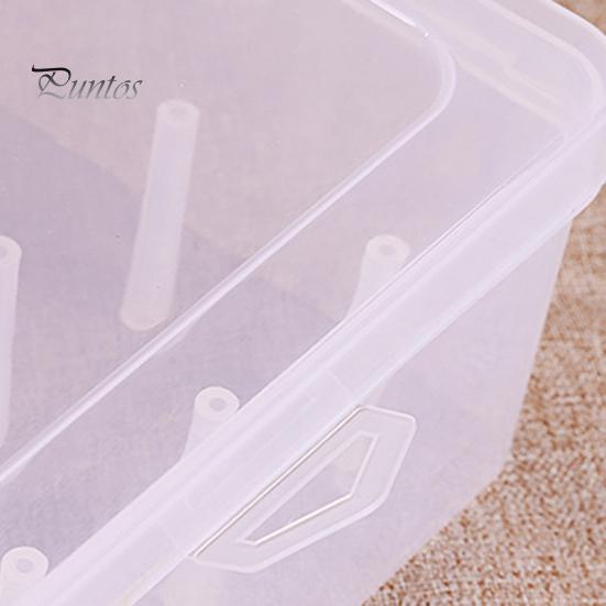 42 Axis Sewing Threads Box Transparent Needle Wire Storage Organizer Containers