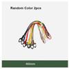 2pcs Random Color Umbrella Rope Hook 7-Core Key Ring Carabiners  Outdoor Camping Sports Accessories
