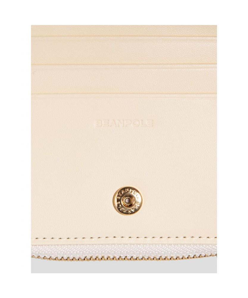 Beanpole Accessory Lucy Saffiano 2-Zip Wallet - Yellow