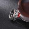 Bague Roue Tournante Zodiac S925 Argent Sterling - Design Doigt Index Unisexe