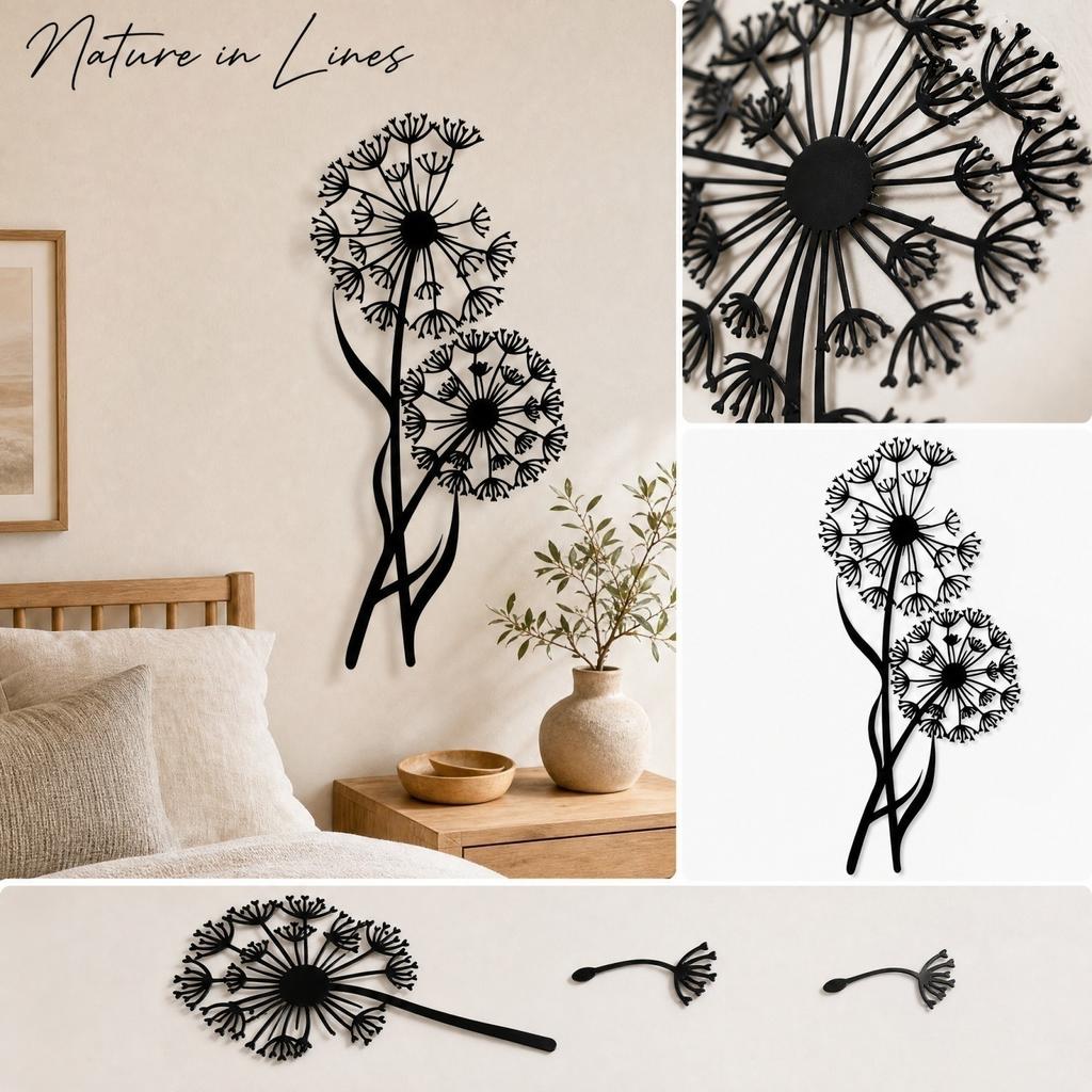 Decoración de Pared de Línea para Sala de Estar y Dormitorio - Escultura de Pared - 20