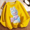 Children's Fashion Round-neck Hoodies, Long-sleeved Loose Hoodies for Boys and Girls In Spring and Autumn