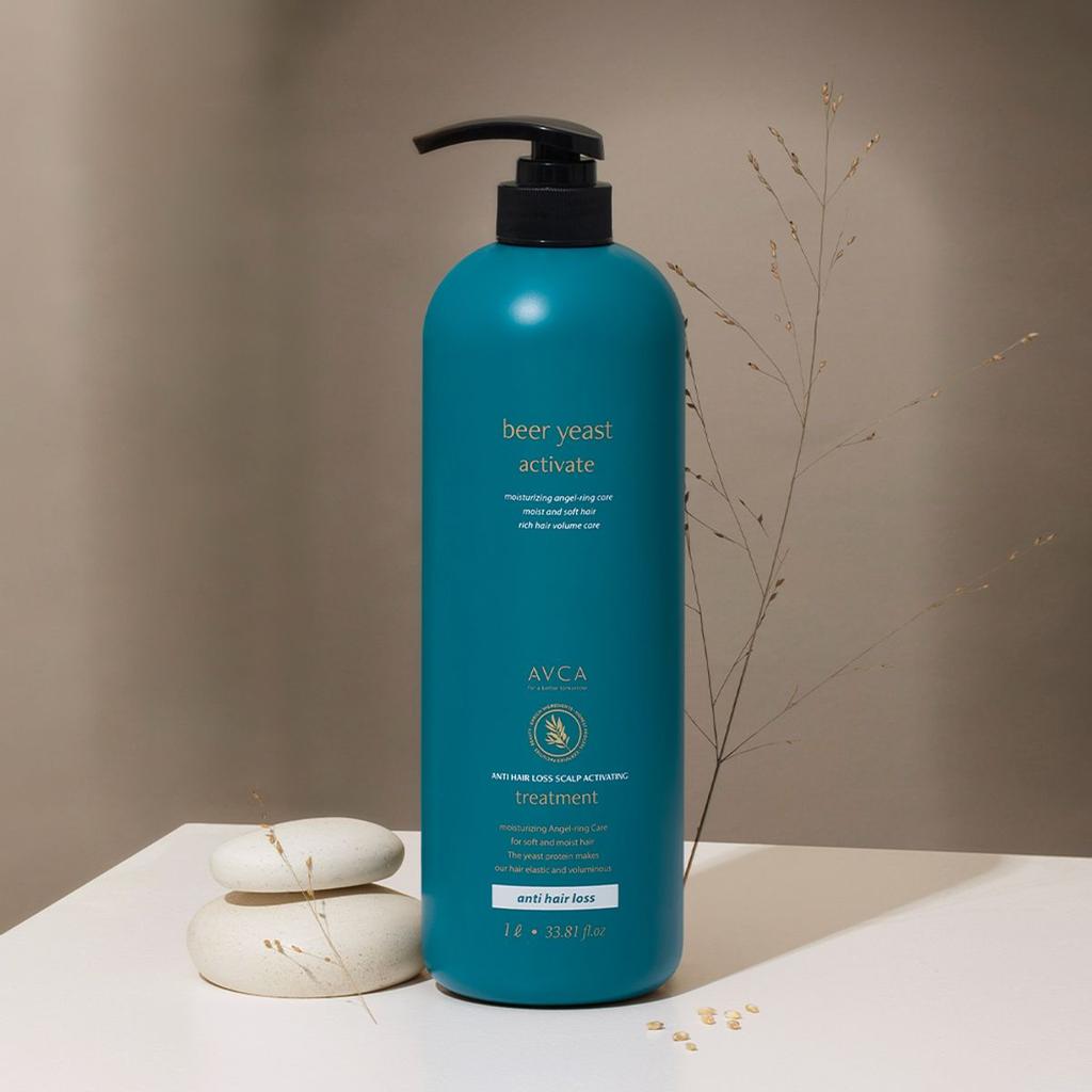 [Abka] Brewer's Yeast Scalp Care Large Size Hair Loss Relief Treatment 1,000ml
