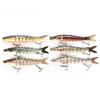 Set of Multi-section Luya Bait 8-section Fish Freshwater Sea Fishing Bait Hard Bait Luya Bait Is Sold Far Away 13.5cm
