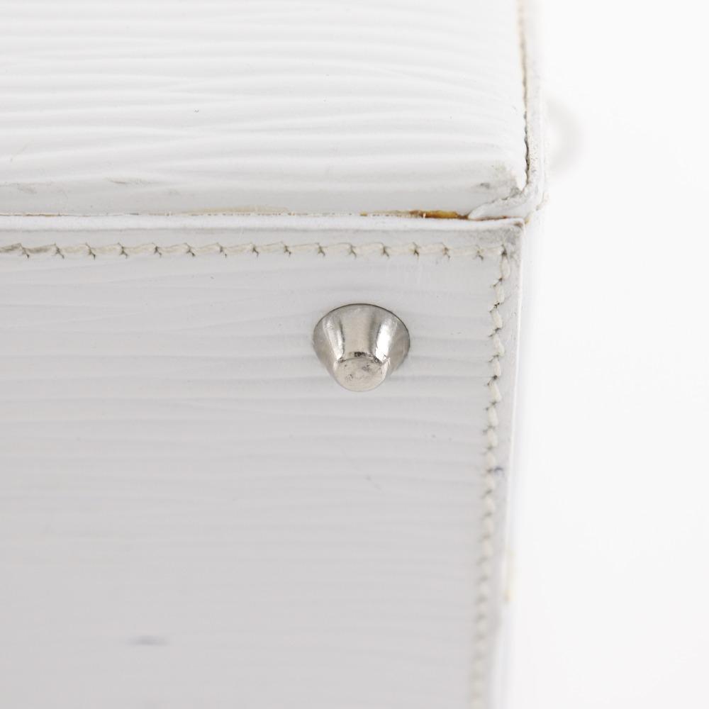 Fendi 2WAYShoulder Handbag Vintage White Calfskin Women Used