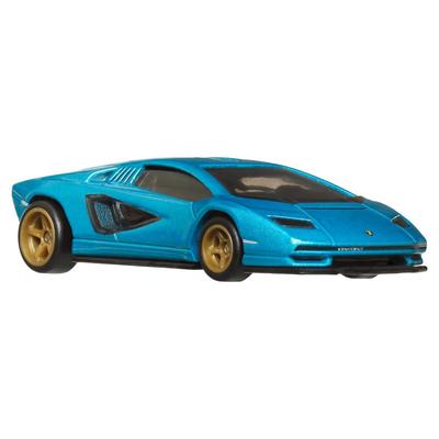 Hot Wheels Boulevard Lamborghini Countach LPI Vehicle Toy Mini Car 3 Years Old and Up Blue HRT70 800-4