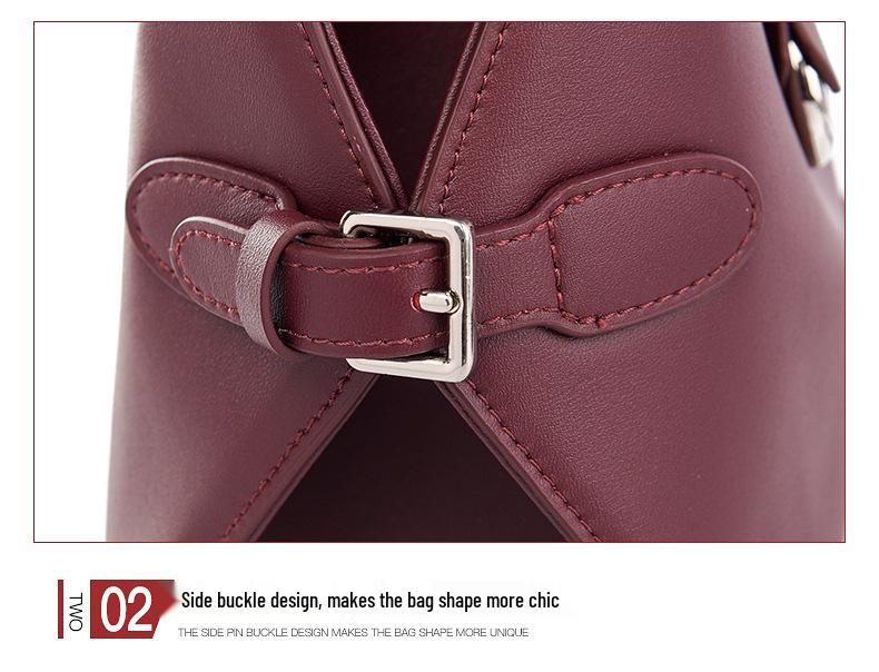 Fashionable Ladies' Versatile Cross-Body Shoulder Handbag - Large Capacity for Work Commute
