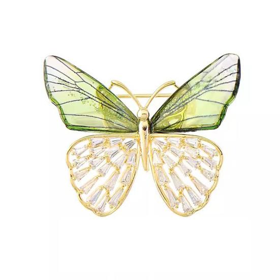 Rhinestone Brooch Sparkly Bird Butterfly Leaves Lapel Pin Women Sunflower Brooch Pin for Sweaters Hats Coats Scarves