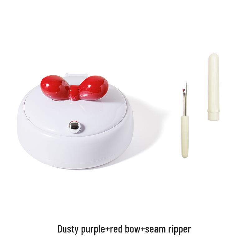 Magnetic Needle and Thread Box: Household Sewing Kit with Press-to-Open Design