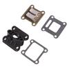 Reed Valve, Inlet Intake Manifold & Gaskets Combo for 17cc 19cc Minimoto, Pocket Bike, ATV, Quad, Go Kart  Scooter
