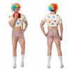 Joker Comic Halloween Cosplay Carnival Magic Role Play Makeup Ball Costume Stage