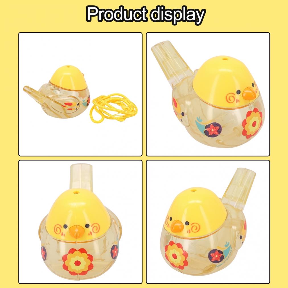 Bird Water Whistle Colorful Craftsmanship Durability Enchanting