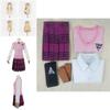 Danganronpa V3 Akamatsu Kaede Cosplay Costume Full Set Exquisite Uniform Design