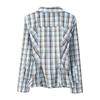  European and American Style, New Women's Fashion, Fashionable Double-collar Plaid Poplin Shirt 4661003