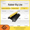 Durable Road Crossing Cable Protector: Anti-Crush Rubber Trunking Cover for Floor Protection