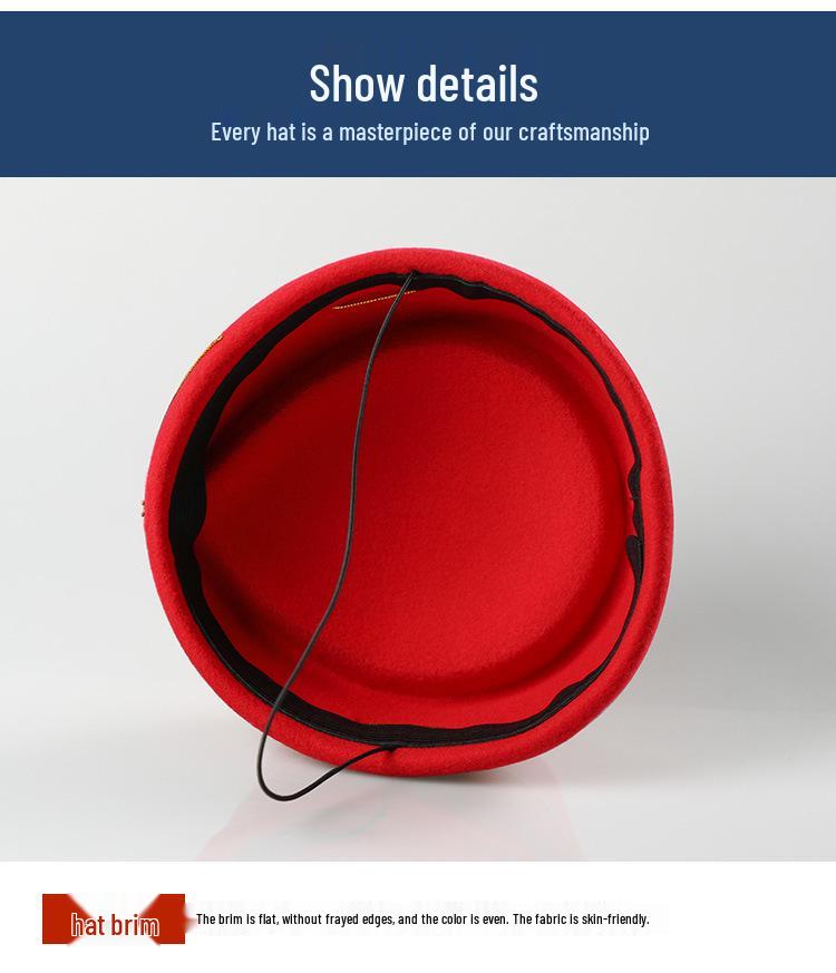 Flight Attendant and Front Desk Performance Etiquette Hat