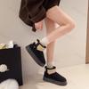 Winter Women Snow Boots 2026 Plush Warm Anti Slip Comfortable Ankle Boots Fluffy Round Toe Platform Cotton Boots Botas Mujer