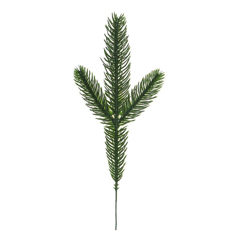 Artificial Pine Needle Branches with Red Berries - Christmas and Wedding Decoration
