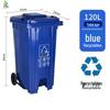 Jimei 120L Outdoor Pedal Waste Sorting Bin
