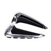 For BMW X5 F15 2014 2015 2016 2017 Car Styling ABS Chrome Side Wing Fender Air Guide Vents Frame Trim
