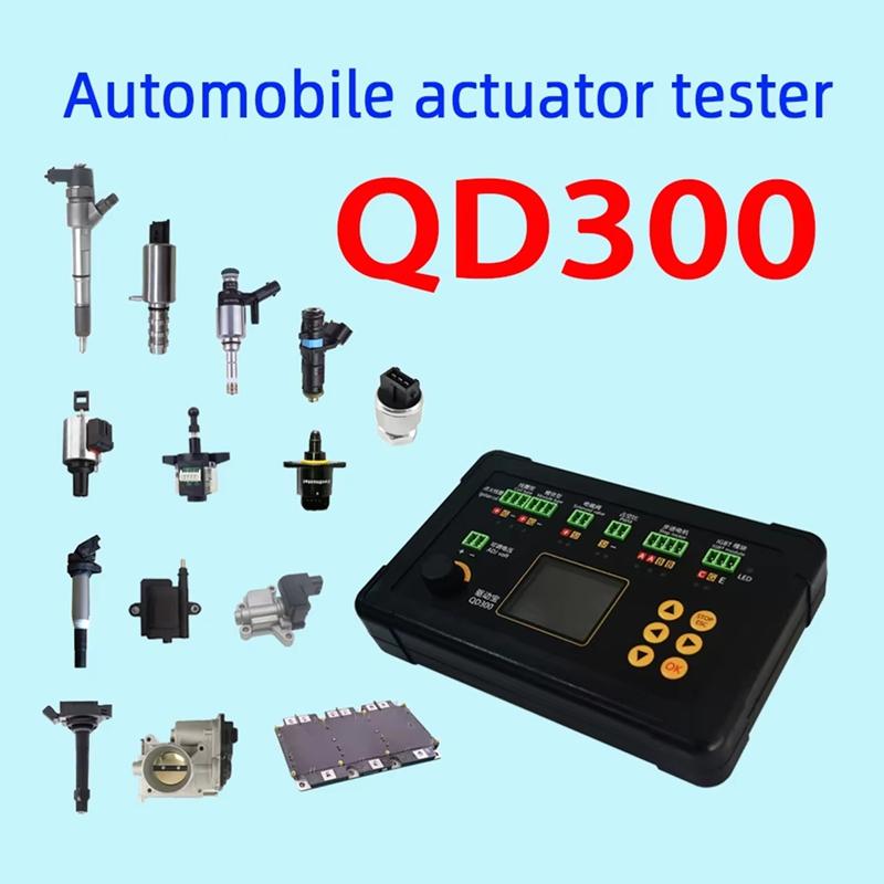 A96I-QD300 Automobile Ignition Coil Tester IGBT Idle Stepper Motor Solenoid Valve Injector PWM Actuator Fault Detector