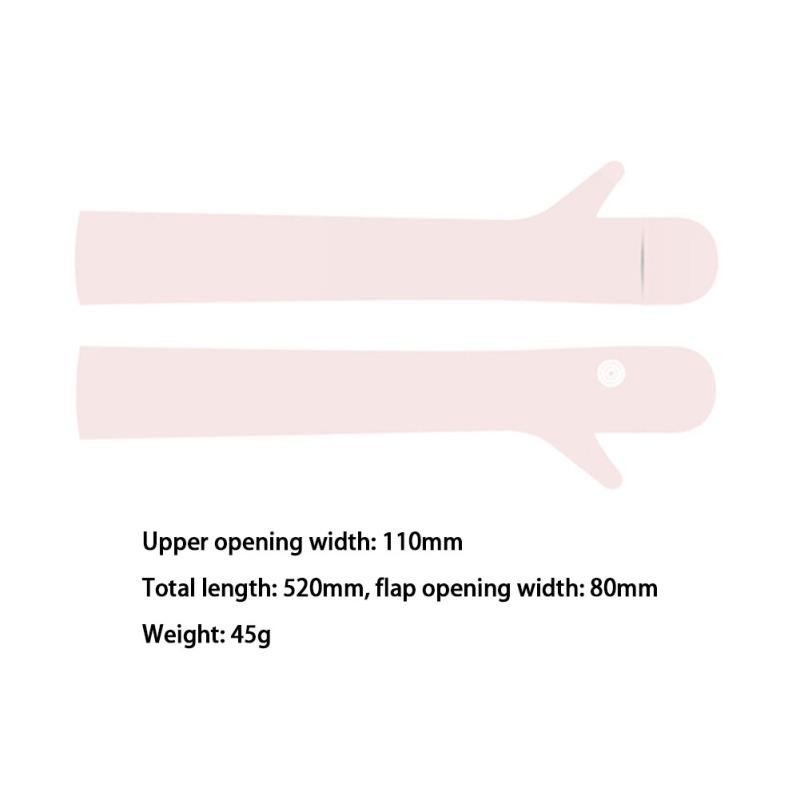 Damen Eis Seide Sonnenschutz Armstulpen Outdoor Atmungsaktiv UV-Schutz Klapphandschuhe Überzug