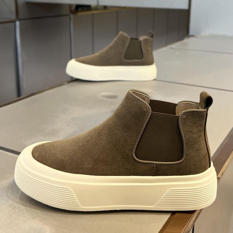 

Men s shoes high top thick baseplate shoes 44 чорний