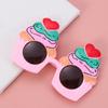 Eiscreme Lustige Kuchen Dekoration Sonnenbrille Geburtstagsbrillen Selfie Requisiten Party