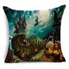 Halloween Horror Collection Themed Pillowcase Holiday Gift Party Decoration Sofa Cushion Cover 40*40cm/45*45cm/50*50cm