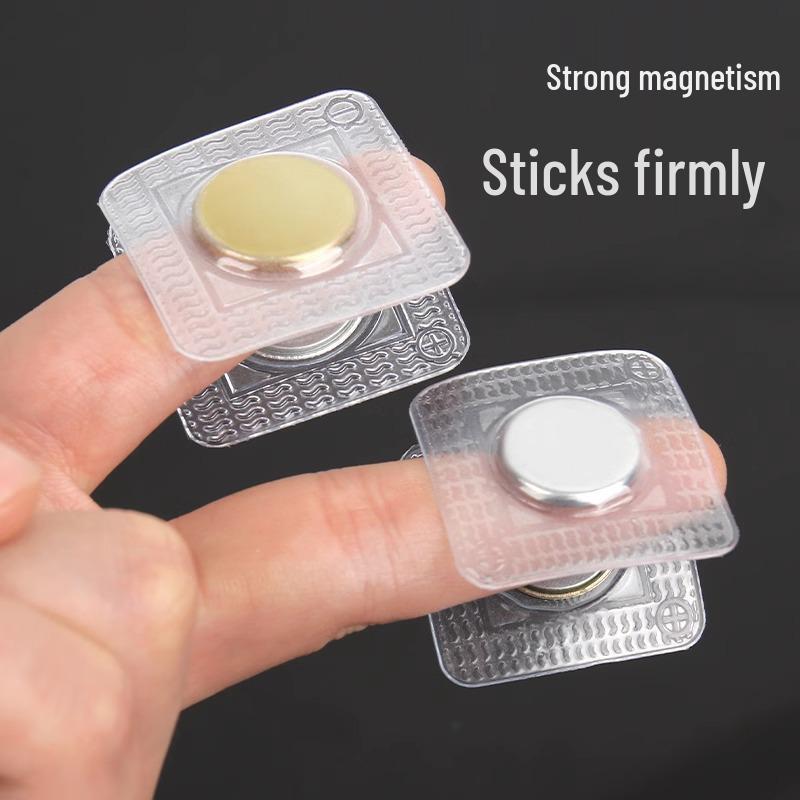 Magnetic Snap Button Strong Invisible Buckle for Bags, Clothes, Curtains, and Suitcases