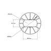 RAM MOUNTS Trackball Base with T-Bolt, 1-Inch Ball, RAP-B-354U-TRA1
