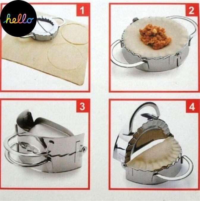 Φιλικά προς το περιβάλλον Εργαλεία Ζαχαροπλαστικής Από ανοξείδωτο χάλυβα Συσκευή Ζυμαρικών Περιτύλιγμα Κόφτης ζύμης Φόρμα για ζυμαρικά Κουζίνα