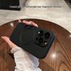 Matte Metal Magnetic iPhone 17 Pro Max Case with Apple 16 Lens Film, Solid Color Protective Cover