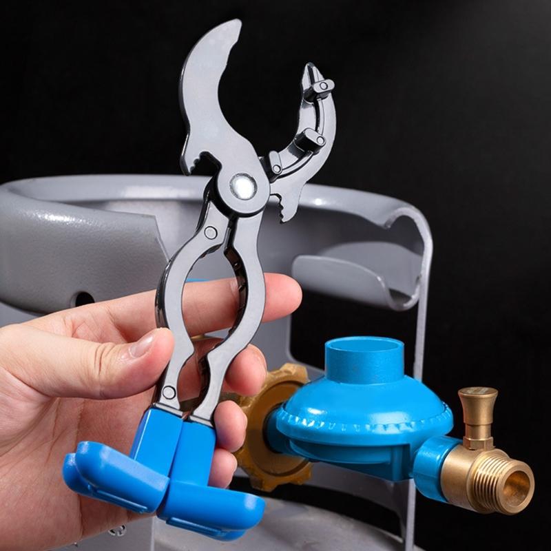 Tank Valves Wrench Disassembly Pliers Adjustable Valves Spanner Cylinder Remover for Home Industrial Application
