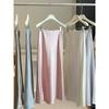 Popular temperament Liu Guang soup skirt~ acetic acid satin fishtail skirt skirt skirt women's spring new thin hip skirt