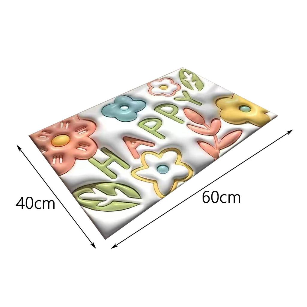 Shower Rug Door Mat Kitchen Carpet Water Absorbent Bathroom Floor Mat Non Slip Quick Dry Soft Area Rug for Indoor Outdoor