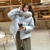 Down Cotton-padded Clothes for Women's Short Models, New Big Fur Collar, Small Cotton-padded Clothes, Cotton-padded Jackets, Bread Jackets.