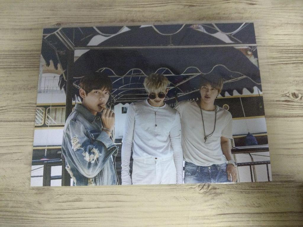 [USED] BTS Summer Pack 2015 Photo Postcard Trading Card