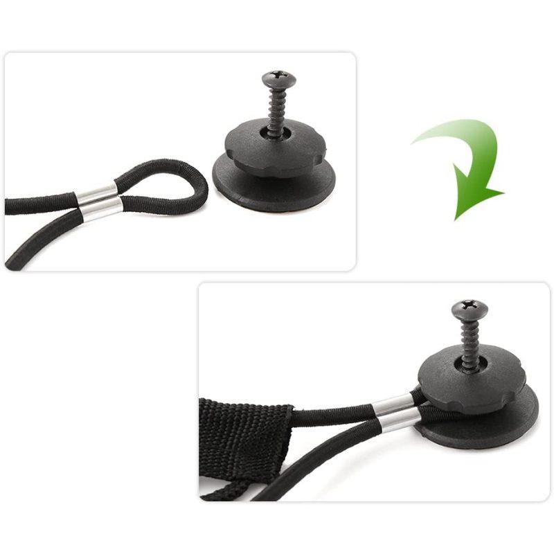 4Pcs/Set Car  Hook Mounting  Points Fixed Car Hook For Car Rear Cargo Trunk Storage Organizer Net
