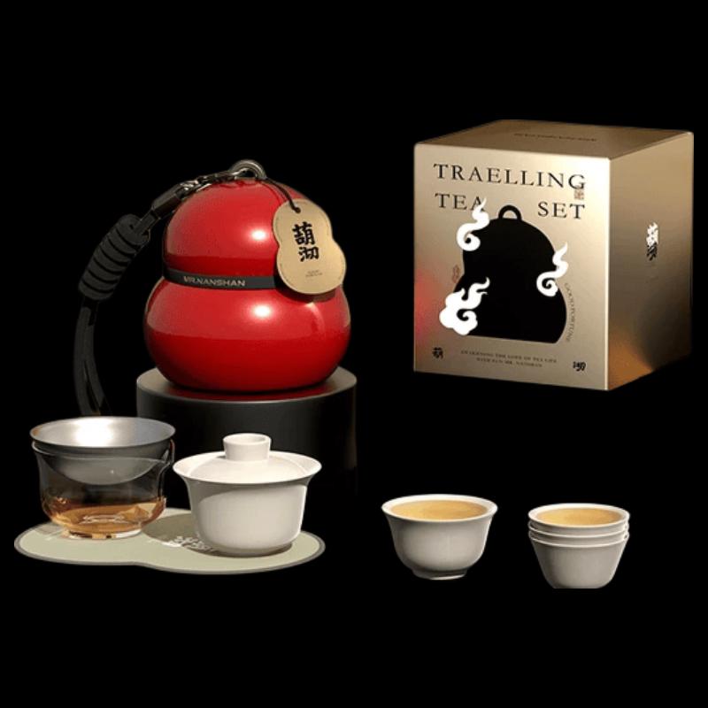 Portable Chinese Ceramic Travel Tea Set